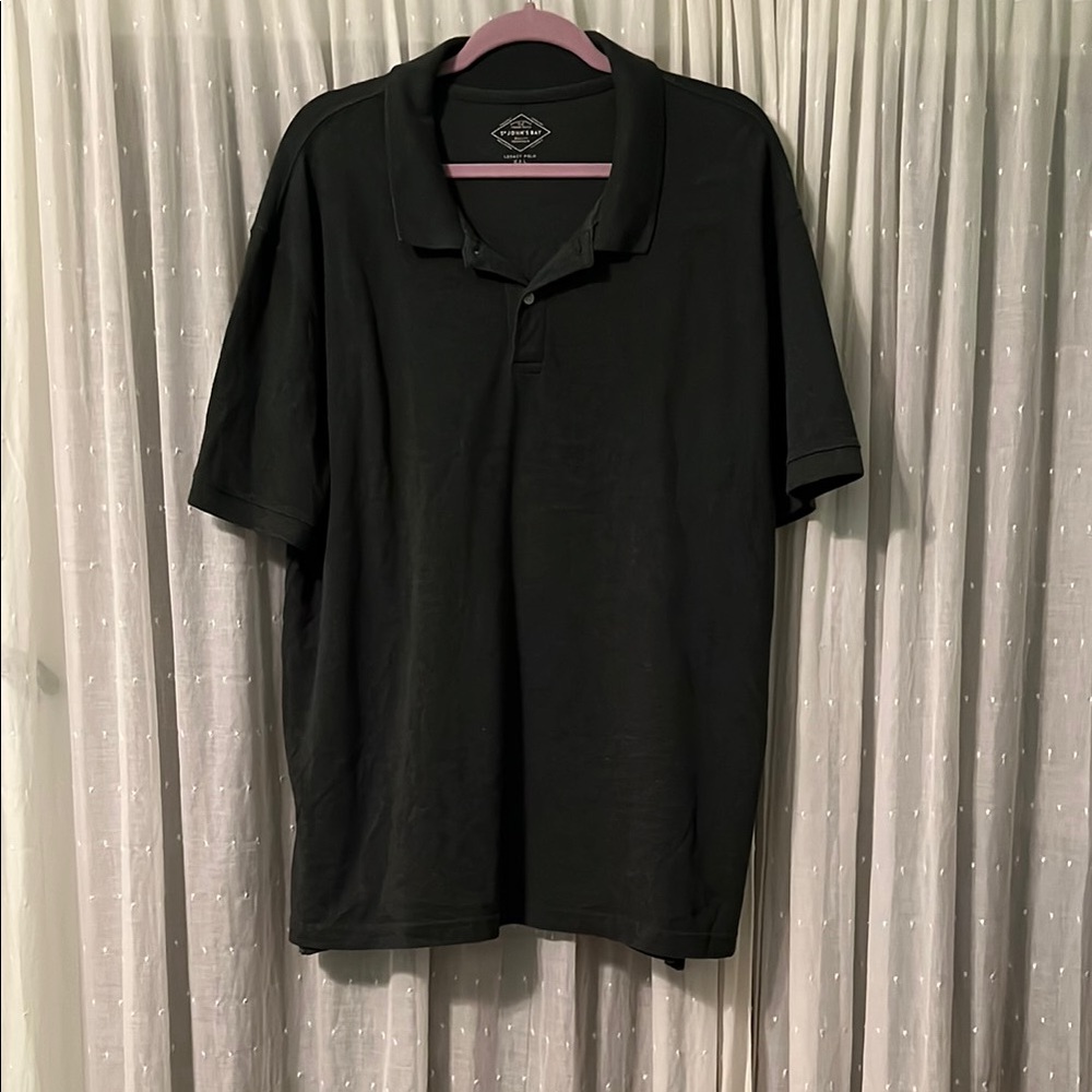 Classic St. John’s Bay Size XXL Black Polo Shirt